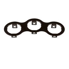 Lightstar 214697 Рамка DOMINO Triple ROUND МR16 ЧЕРНЫЙ
