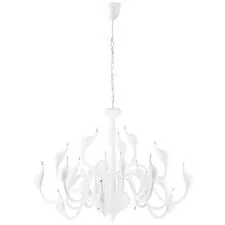 Lightstar 751246 Люстра подв. Cigno collo 24х20W G4 БЕЛЫЙ