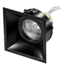 Lightstar 214507 Светильник DOMINO QUADRO MR16 ЧЕРНЫЙ