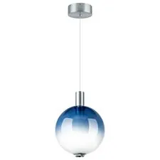 Lightstar 805405 Люстра COLORE LED 1х6W 320LM ЧЕРНЫЙ/СИНИЙ 3000K