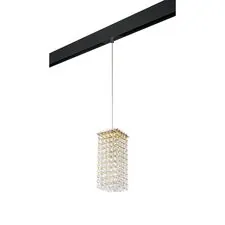 Lightstar PRO795422 Светильник д/1-фазн трека CRISTALLO 1х40W G9 ЗОЛОТО/ЧЕРНЫЙ (795422+595007)