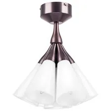 Lightstar 757070 Люстра CONE 7х10W (led) E14 КОФЕЙНЫЙ/БЕЛЫЙ