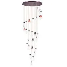 Lightstar 805289 Люстра COLORE LED 28х4W 5600LM КОФЕЙНЫЙ/МУЛЬТИКОЛОР 3000K