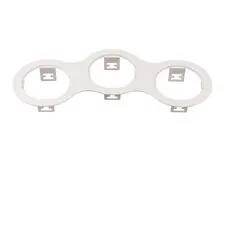 Lightstar 214696 Рамка DOMINO Triple ROUND МR16 БЕЛЫЙ