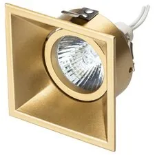 Lightstar 214503 Светильник DOMINO QUADRO MR16 ЗОЛОТО