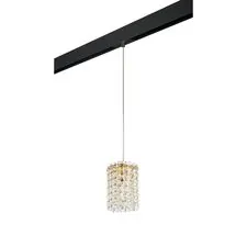 Lightstar PRO795312 Светильник д/1-фазн трека CRISTALLO 1х40W G9 ЗОЛОТО/ЧЕРНЫЙ (795312+595007)
