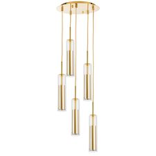 Lightstar 756052 Люстра CILINO 5х40W GU10 GOLD