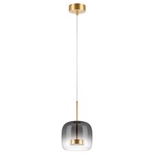 Lightstar 804008 Люстра CUPOLA LED 9W 450LM ЗОЛОТО/ДЫМЧАТЫЙ 3000K
