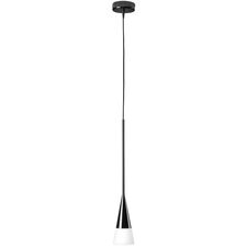 Lightstar 804117 Подвес CONICITA 1х40W E14 ЧЕРНЫЙ/БЕЛЫЙ