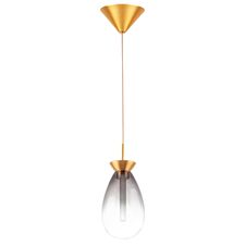 Lightstar 805118 Люстра COLORE LED 1х4W 220LM ЗОЛОТО/ДЫМЧАТЫЙ 3000K