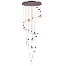 Lightstar 805289 Люстра COLORE LED 28х4W 5600LM КОФЕЙНЫЙ/МУЛЬТИКОЛОР 3000K