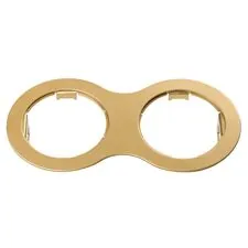 Lightstar 214623 Рамка DOMINO Double ROUND MR16 ЗОЛОТО