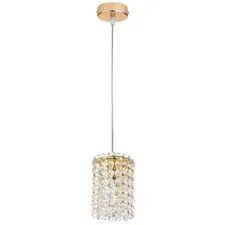 Lightstar 795312 Подвес CRISTALLO 1х40W G9 ЗОЛОТО
