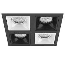 Lightstar D54706070607 Светильник DOMINO QUADRO МR16 (214547+214506+214507+214506+214507)