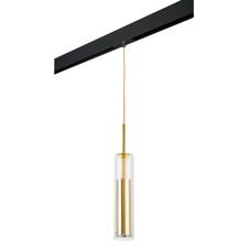 Lightstar PRO756012 Светильник д/1-фазн трека CILINO 1х40W GU10 ЗОЛОТО/ЧЕРНЫЙ (756012+595007)