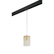 Lightstar PRO795312 Светильник д/1-фазн трека CRISTALLO 1х40W G9 ЗОЛОТО/ЧЕРНЫЙ (795312+595007)