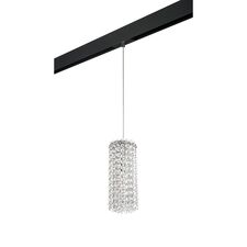 Lightstar PRO795324 Светильник д/1-фазн трека CRISTALLO 1х40W G9 ХРОМ/ЧЕРНЫЙ (795324+595007)