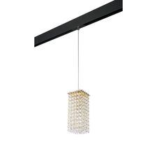 Lightstar PRO795422 Светильник д/1-фазн трека CRISTALLO 1х40W G9 ЗОЛОТО/ЧЕРНЫЙ (795422+595007)