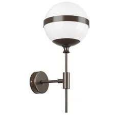 Lightstar 813617 Бра GLOBO 1х40W E14 umber/white