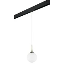 Lightstar PRO813021 Светильник д/1-фазн трека GLOBO 1х40W E14 БРОНЗА/БЕЛЫЙ/ЧЕРНЫЙ (813021+595007)