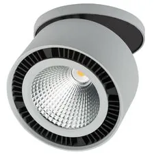 Lightstar 213849 Светильник FORTE INCA LED 40W 3400LM 30G СЕРЫЙ 3000K