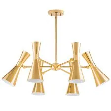 Lightstar 816061 Люстра DUMO 6х40W E14 ЛАТУНЬ/ЗОЛОТО