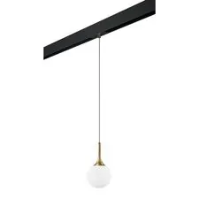 Lightstar PRO813012 Светильник д/1-фазн трека GLOBO 1х40W E14 ЗОЛОТО/БЕЛЫЙ/ЧЕРНЫЙ (813012+595007)