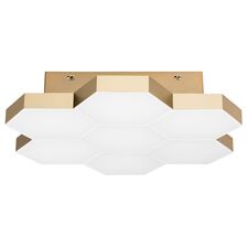 Lightstar 750073 Люстра потол FAVO LED-35W 1680LM Satin Gold 4000K