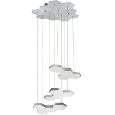 Lightstar 750224 Люстра подвесная FAVO LED-60W 2880LM Silver 4000K