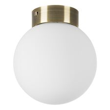 Lightstar 812011 Люстра GLOBO 1х40W E14 antique bronze/white