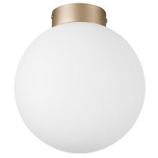 Lightstar 812023 Люстра GLOBO 1х40W E14 champagn gold/white