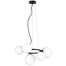 Lightstar 815057 Люстра GLOBO 5х40W G9 МАТОВЫЙ ЧЕРНЫЙ