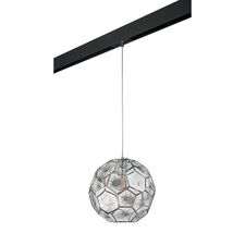 Lightstar PRO724214 Светильник д/1-фазн трека FERMO 1х40W E27 ХРОМ/ЧЕРНЫЙ (724214+595007)