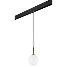 Lightstar PRO813021 Светильник д/1-фазн трека GLOBO 1х40W E14 БРОНЗА/БЕЛЫЙ/ЧЕРНЫЙ (813021+595007)