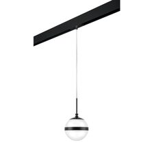 Lightstar PRO813117 Светильник д/1-фазн трека GLOBO 1х40W E14 БЕЛЫЙ/ЧЕРНЫЙ (813117+595007)