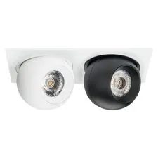 Lightstar i5266474 Светильник INTERO LED 9W*2 850LM*2 24G БЕЛЫЙ/ЧЕРНЫЙ 4000K (217526+217064+217074)