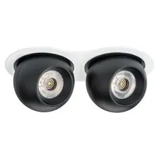 Lightstar i6267272 Светильник INTERO LED 9W*2 850LM*2 24G БЕЛЫЙ/ЧЕРНЫЙ 3000K (217626+217072+217072)