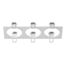 Lightstar 217536 Рамка INTERO 16 Triple QUADRO БЕЛЫЙ