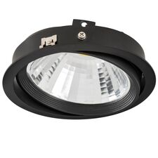 Lightstar 217907 Светильник INTERO 111 ROUND AR111 ЧЕРНЫЙ