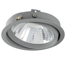 Lightstar 217909 Светильник INTERO 111 ROUND AR111 СЕРЫЙ