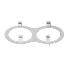 Lightstar 217926 Рамка INTERO 111 Double ROUND БЕЛЫЙ