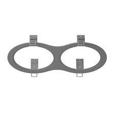Lightstar 217929 Рамка INTERO 111 Double ROUND СЕРЫЙ