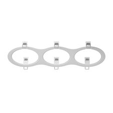 Lightstar 217936 Рамка INTERO 111 Triple ROUND БЕЛЫЙ