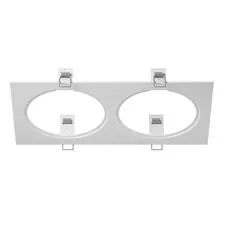 Lightstar 217826 Рамка INTERO 111 Double QUADRO БЕЛЫЙ