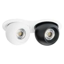 Lightstar i6266272 Светильник INTERO LED 9W*2 850LM*2 24G БЕЛЫЙ/ЧЕРНЫЙ 3000K (217626+217062+217072)