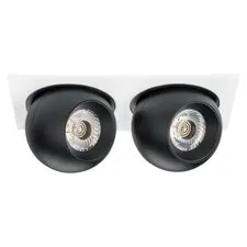 Lightstar i5267474 Светильник INTERO LED 9W*2 850LM*2 24G БЕЛЫЙ/ЧЕРНЫЙ 4000K (217526+217074+217074)
