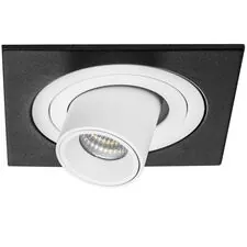 Lightstar i517162 Светильник INTERO TUBO LED 7W 360LM 60G ЧЕРНЫЙ/БЕЛЫЙ 3000K (217517+217162)