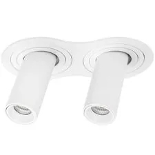 Lightstar i626262 Светильник INTERO TUBO LED 10W*2 500LM*2 60G БЕЛЫЙ 3000K (217626+217262+217262)