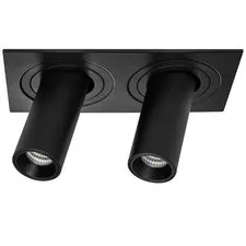 Lightstar i527274 Светильник INTERO TUBO LED 10W*2 500LM*2 60G ЧЕРНЫЙ 4000K (217527+217274+217274)
