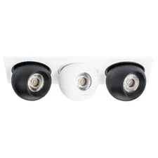 Lightstar i536746474 Светильник INTERO LED 9W*3 850LM*3 24G БЕЛЫЙ/ЧЕРНЫЙ 4000K (217536+217074+217064+217074)